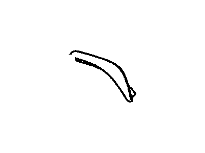 GM 15057842 Weatherstrip Assembly, Rear Door *Marked Print