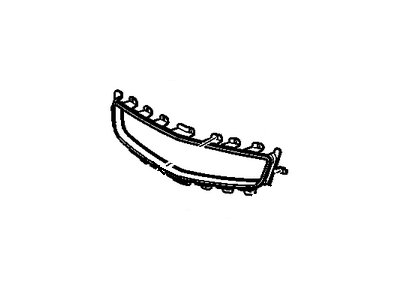 GM 25784043 Grille,Front Center