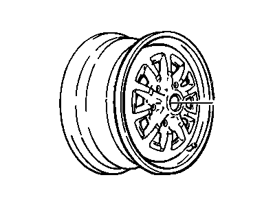 1989 Buick Century Spare Wheel - 10083535