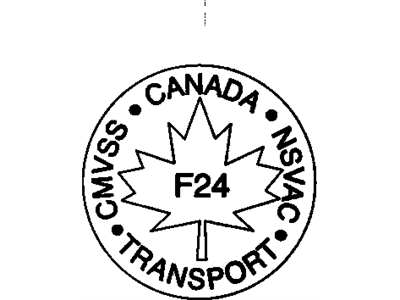 GM 30000584 Label,Canadian National Safety Mark