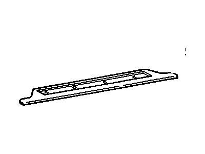 GM 20559128 Plate Assembly, Sill Front Door *Black