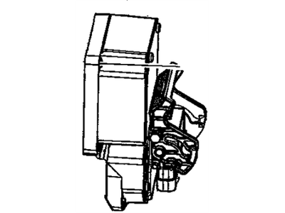 GM 12227394 Electronic Brake And Traction Control Module Assembly