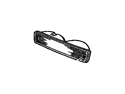 GM 5975665 Lamp Assembly, Front Parking & Signal, Left