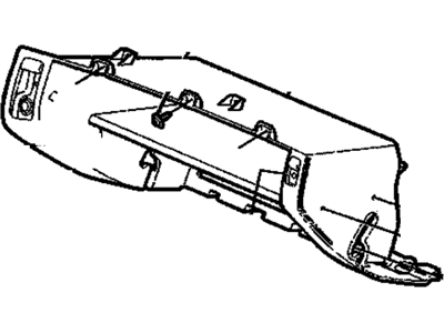 GM 92199516 Housing,Instrument Panel Compartment Upper