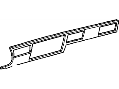 GM 10143703 Plate Assembly, Instrument Panel Accessory Trim