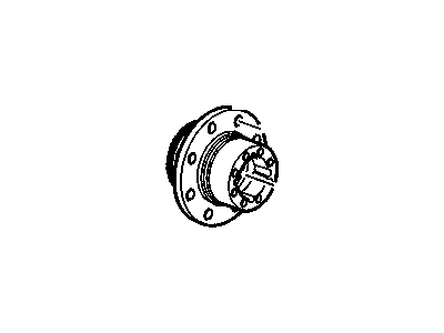 2005 GMC Sierra Wheel Bearing - 10368176