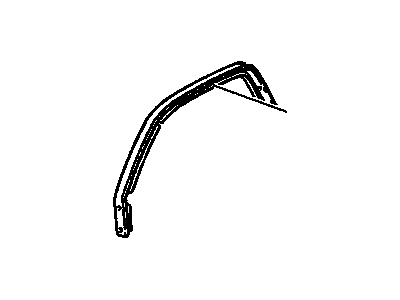GM 25662298 Retainer Assembly, Roof Side Rail Weatherstrip