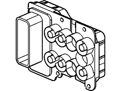 GM 19121732 Abs Control Module, Electronic Brake Control Module Assembly
