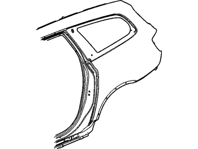 GM 23452495 Panel,Body Side Outer