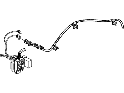 GM 12190526 Harness Assembly, Four Wheel Drive Indicator Lamp Wiring Harness