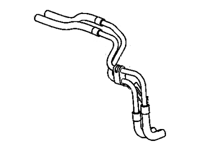 GM 25812382 Hose Assembly, Heater Inlet & Outlet