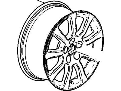 2011 Cadillac CTS Spare Wheel - 9598774