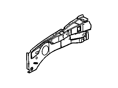 GM 15872115 Extension,Front Compartment Side Rail To Front Panel