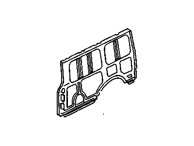 GM 12544650 Panel Kit, Body Side Inner, Left