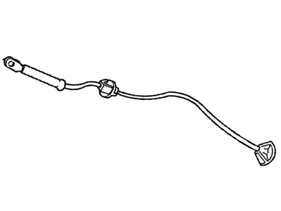 Chevrolet P20 Throttle Cable - 15996316