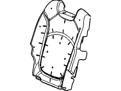 Saturn Seat Cushion Pad - 15899653