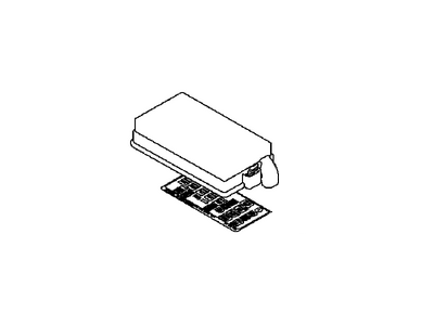 GM 96651049 Cover,Front Compartment Fuse Block Housing