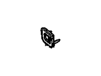 GM 15664738 Radiator Grille Emblem Kit, Letter "G" (Black Letter)
