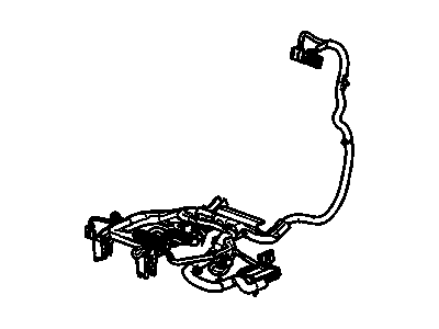 GM 22814907 Harness Assembly, Driver Seat Adjuster Wiring