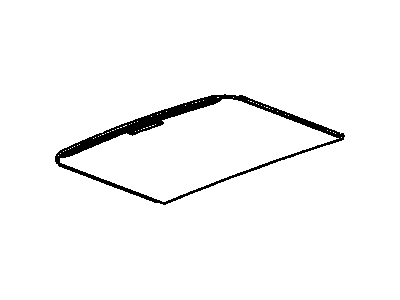 GM 15932139 Sunshade Assembly, Sun Roof *Cashmere