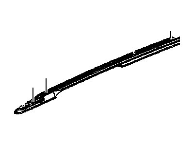 GM 25853984 Rail Assembly, Luggage Carrier Side