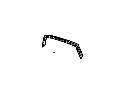 GM 10283997 Weatherstrip Assembly, Roof Lift Off Panel/Window Rear