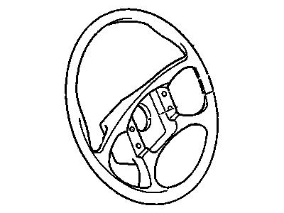 Pontiac Trans Sport Steering Wheel - 16750200