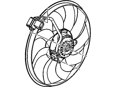 GM 52096865 Fan,Engine Coolant