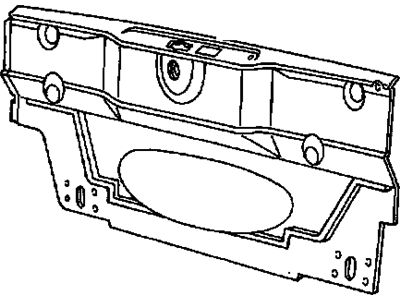 GM 10092010 Panel Assembly, Rear End