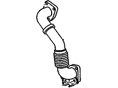 GM 97302261 Exhaust Turbo Inlet PIPE Assembly