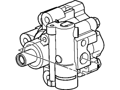 2009 Cadillac SRX Power Steering Pump - 25900769