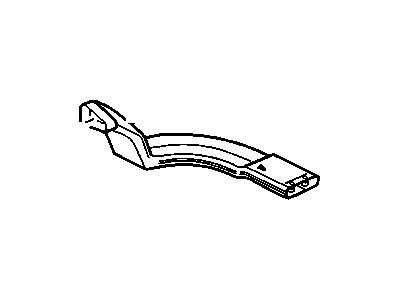 GM 25735559 Duct Assembly, Floor Rear Air Outlet