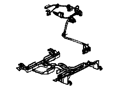 GM 92207936 Harness Assembly, Front Seat Wiring