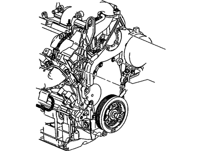1995 Oldsmobile Achieva Water Pump Pulley - 14091833