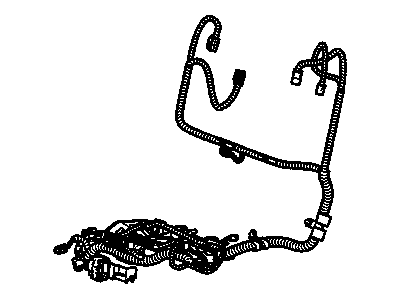 GM 25826941 Harness Assembly, Driver Seat Adjuster Wiring