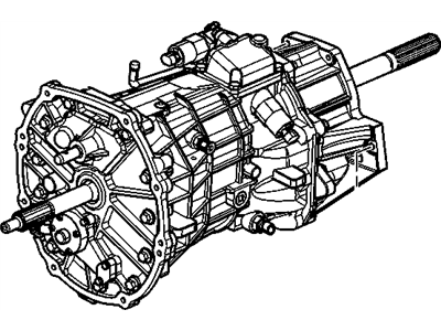 1997 Chevrolet Corvette Transmission Assembly - 12589535