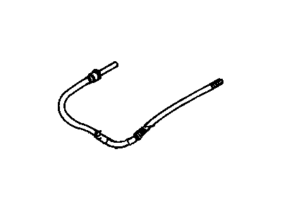1994 GMC Sonoma Parking Brake Cable - 15672908