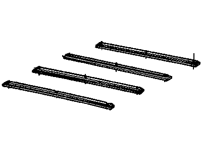 GM 10126142 Slat Assembly, Luggage Carrier
