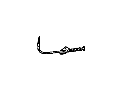 GM 88971133 Cable,Parking Brake Front