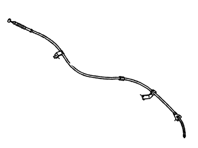 GM 88971148 Cable,Parking Brake Rear