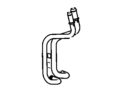GM 12597195 Pipe Assembly, Heater Inlet & Outlet