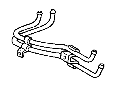 GM 10108276 Pipe Assembly, Heater Inlet & Outlet