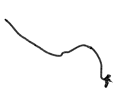 Pontiac Pursuit Hood Cable - 15220451