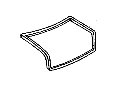 GM 3546352 Weatherstrip,Rear Compartment Lid