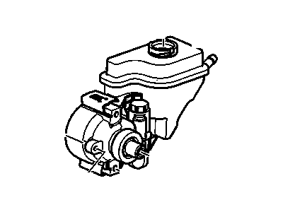 2010 Buick Lucerne Power Steering Pump - 19369079