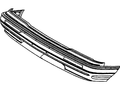 1995 Oldsmobile Cutlass Bumper - 12525139