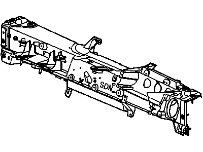 GM 10328200 Carrier Assembly, Instrument Panel