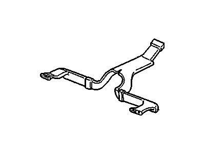 GM 10300183 Duct Assembly, Floor Rear Air Outlet