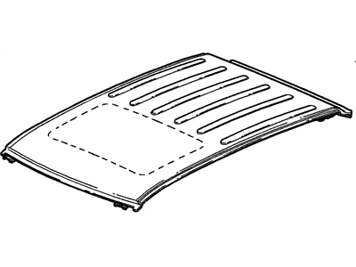 GM 10345242 Panel Assembly, Sun Roof