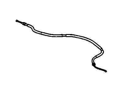 GM 22851213 Cable Assembly, Parking Brake Rear